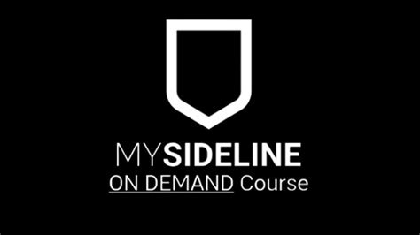 my sideline courses.